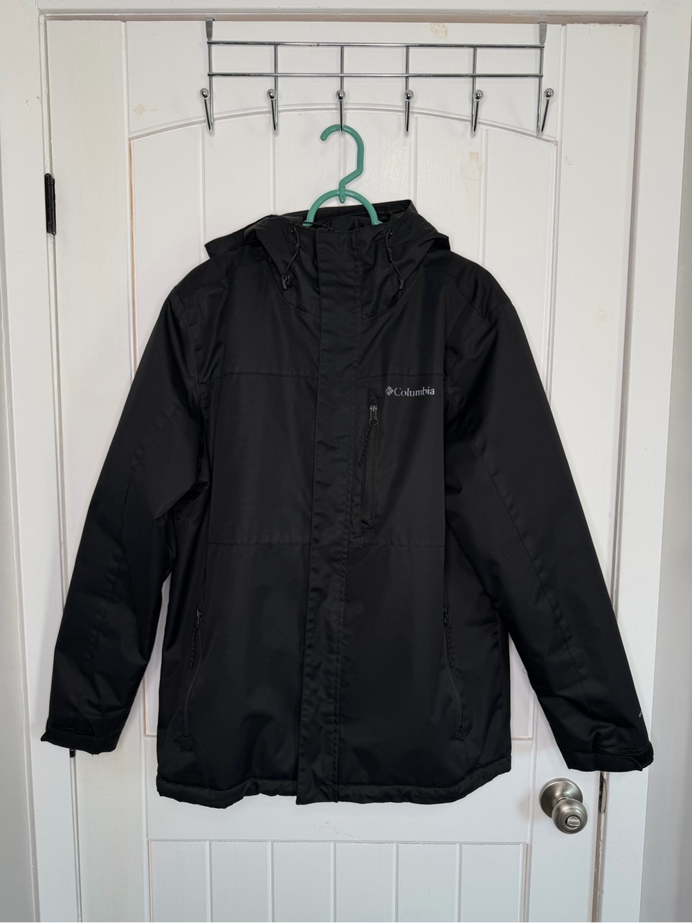 Columbia Men's Tipton Peak III Insulated Winter Jacket Black Size Medium